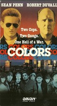 Colors VHS Sean Penn Robert Duvall Don Cheadle Damon Wayans - $1.99