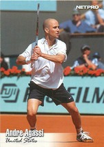 2003 Netpro Debut Edition Andre Agassi #15 US Open - $2.96