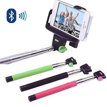 Blue: Black - Selfie Bluetooth Monopod Stick for your smartphone or camera - €35,83 EUR