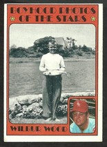Chicago White Sox Wilbur Wood Boyhood Photos of the Stars 1972 Topps #342 vg - £0.40 GBP