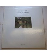 VINTAGE &quot;GEORGE WINSTON BALLADS AND BLUES 1972&quot;VINYL 12&quot;LP-ALBUM-RECORDS... - £9.04 GBP