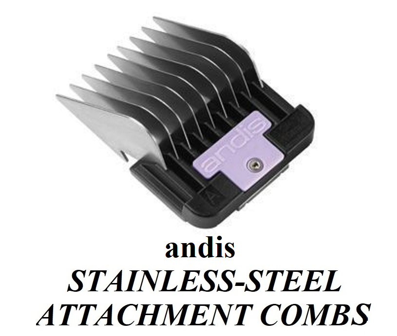 ANDIS Stainless Steel 3/4&quot; (25mm)A GUIDE CLIPPER BLADE COMB Universal At... - $4.79