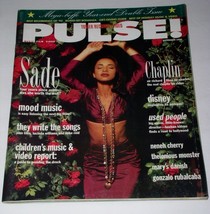 Sade Pulse! Magazine Vintage 1992 Nenah Cherry Mary&#39;s Danish Chaplin Movie - $410.70 CAD