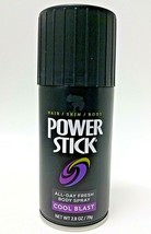 ( Lot 4 ) Power Stick COOL BLAST Deodorant Body Spray 3.5 oz Hair, Skin &amp; Body. - £15.46 GBP