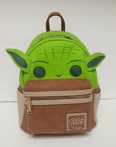 NEW Loungefly Disney Star Wars Yoda Funko POP Mini Backpack - £144.56 GBP