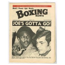 Boxing News Magazine August 31 1973 mbox3424/f Vol.29 No.35 Joe&#39;s Gotta Go! - £3.12 GBP
