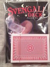 Svengali Magic Card Deck - Poker Size Red or Blue Playing Cards - £6.70 GBP