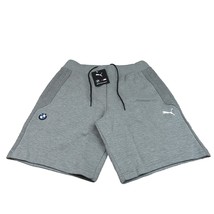 Puma BMW M Motorsport Sweat Shorts Mens Size Medium Grey Heather NEW 599523_03 - £35.35 GBP