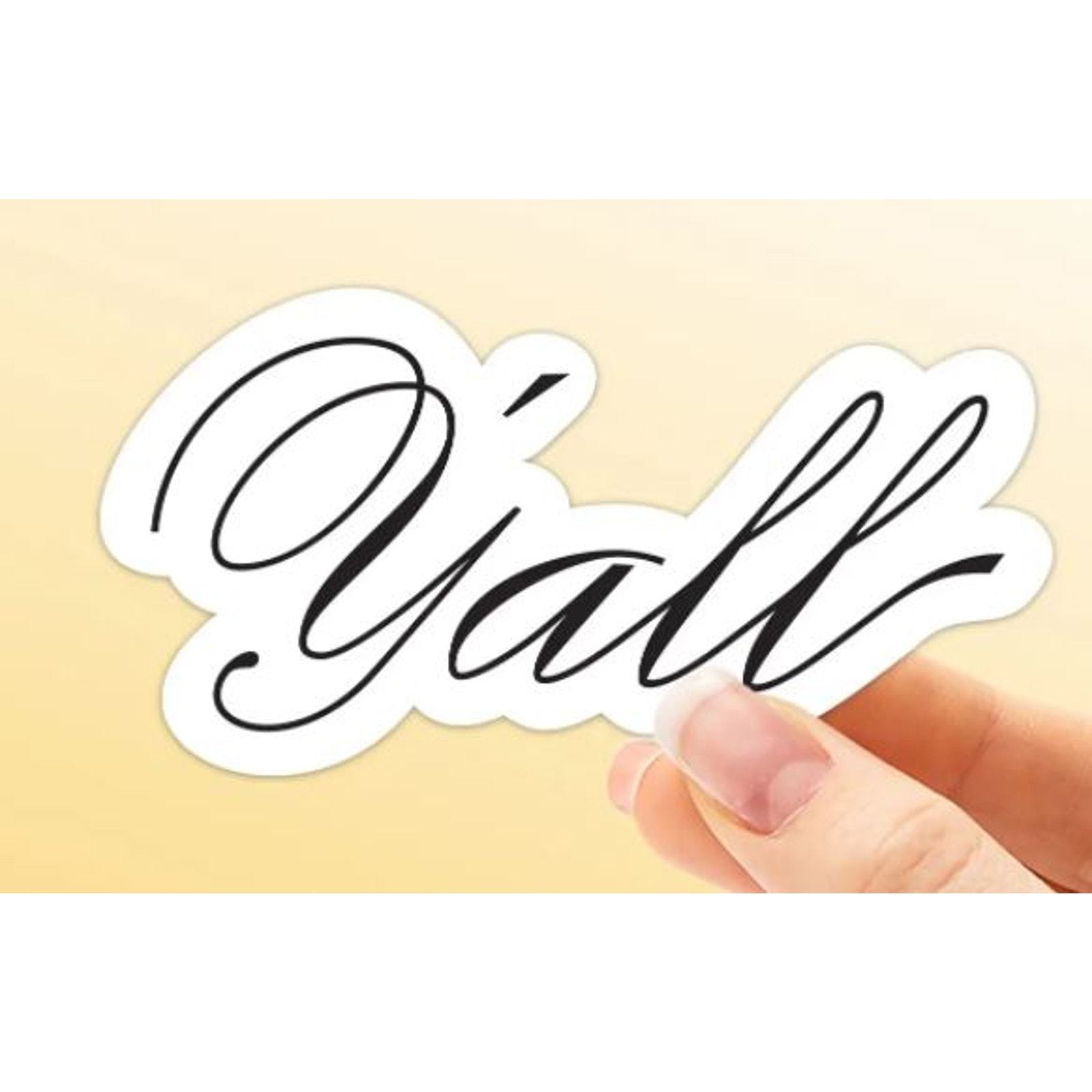 Y&#39;all Southern Saying Vinyl Sticker - $3.96