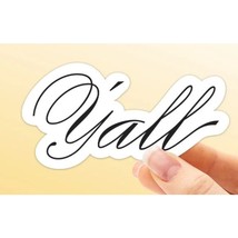 Y&#39;all Southern Saying Vinyl Sticker - $74.18 MXN
