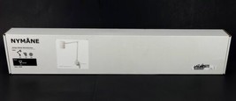 IKEA NYMÅNE Work/Wall Lamp with Adjustable Arm USB Port White Nymane New - £77.43 GBP