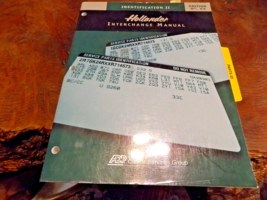 HOLLANDER Interchange Manual Identification II Edit 69 2003 Automotive P... - $33.25