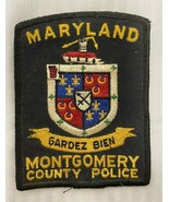 Maryland Montgomery County Police Gardez Bien Patch  - £5.67 GBP