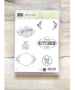 Stampin&#39; Up Label Me Pretty Stamp Set, gently used, 6 stamp set, art jou... - $229.50 MXN