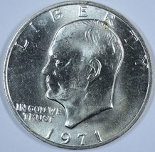 1971 S Eisenhower 40% silver uncirculated dollar - £12.54 GBP