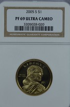 2005 S Sacagawea Proof dollar NGC PF 69 Ultra Cameo - $13.00