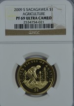 2009 S Sacagawea Proof dollar NGC PF 69 Ultra Cameo - £11.99 GBP