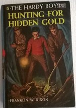 HARDY BOYS Hunting for Hidden Gold by Franklin W Dixon (1963) G&amp;D HC - £7.81 GBP