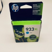 HP 933XL CN054AN140 Cyan Ink Cartridge 10/2020 - $9.89