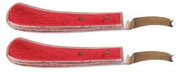 Horse Farrier Tool Lot of 2  Left Handed SS Hoof Knifes Wood Handle 984100 - $364.28 MXN