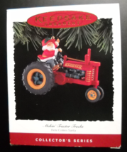 Hallmark Keepsake Christmas Ornament 1994 Makin&#39; Tractor Tracks Original Box - £7.80 GBP