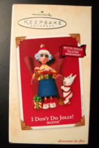 Hallmark Keepsake Christmas Ornament 2002 Maxine I Don&#39;t Do Jolly Talking Sensor - £15.97 GBP