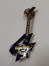 Hard Rock Cafe Guitar 4th Year Collector Lapel Pin - Fast Ship! - $19.78