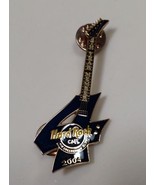 Hard Rock Cafe Guitar 4th Year Collector Lapel Pin - Fast Ship! - £15.80 GBP