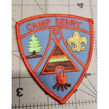 1981 Camp Berry Boy Scouts of America Patch - £11.01 GBP