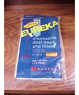 Pack of Genuine Eureka Style B, 3 Vacuum Cleaner Bags and 3 Filters, no.... - £5.46 GBP