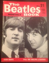 The Beatles Monthly Magazine Book No. 21 April 1965 Original - $16.00