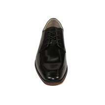 Men's Dress Shoes STEVE MADDEN Soft Leather upper Lace Up TASHER Black image 3