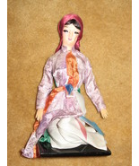 Collectible European Doll on Wooden base - £11.85 GBP