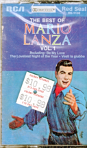 Maio Lanza Music Audio Cassette - The Best of Mario Lanza - $5.95