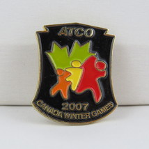 Juex Canada Winter Games Pin - 2007 Whitehorse Yukon - Atco Sponsor Pin - $15.00