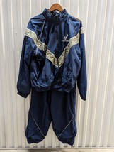 VTG 90s US Air Force PTU Set  Zip Jacket Hood Pants Medium Short JWOD Skilcraft - £59.08 GBP
