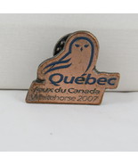 Juex Canada Winter Games Pin - 2007 Whitehorse Yukon - Team Quebec - $15.00