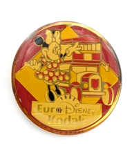 VTG 1992 Euro Disney Resort Kodak Minnie Main Street USA Pin Advertise Souvenir - $8.99