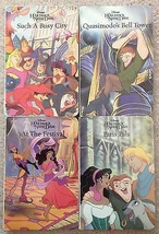 Lot 4 mini board books Disney&#39;s Hunchback of Notre Dame 1-4 Quasimodo&#39;s Tower - £5.44 GBP