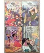 Lot 4 mini board books Disney&#39;s Hunchback of Notre Dame 1-4 Quasimodo&#39;s ... - £5.44 GBP