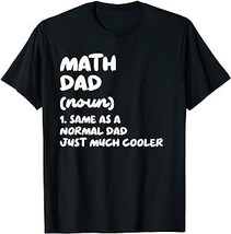Math Dad Definition Funny T-Shirt - £12.59 GBP+