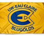 Wisconsin Eau Claire Blugold Flag 3x5ft - $15.99