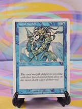 Magic the Gathering MTG Seventh Edition 2001 Card | Coral Merfolk 66/350 - $0.99