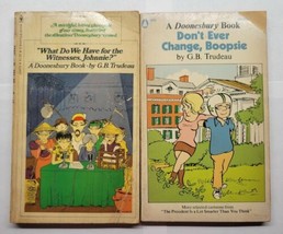 Garry Trudeau Paperback Lot Don&#39;t Ever Change Boopsie &amp; Witnesses, Johnnie - £7.88 GBP