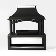 40ft Wood Burning Steel Fire Pit Chimney for Outdoor Patio Deck - $7,301.73 MXN