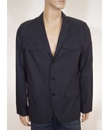 Kenneth Cole New York Herringbone Men&#39;s Navy Sport Coat Suit Jacket Blaz... - £29.16 GBP