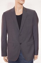 Theory Xylo NP Men&#39;s Grey Virgin Wool Stripe Lined Blazer Sport Coat Jacket 40R - £71.39 GBP
