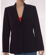 Tahari Arthur S. Levine Women Black Brown Pinstripe Lined Suit Jacket Bl... - £23.53 GBP