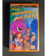 Barney - Barneys Halloween Party VHS 1998 Clamshell Classic Collection C... - £3.90 GBP