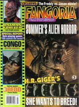 Fangoria Horror Magazine #144 H.R. Giger&#39;s Species Cover 1995 UNREAD VER... - $9.74
